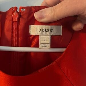 JCrew wool crepe dress